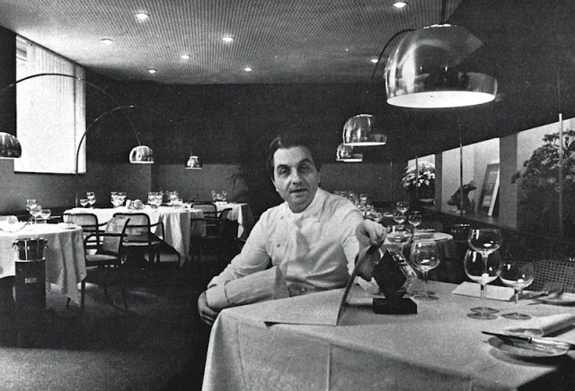 Gualtiero Marchesi, ristorante Bonvesin della Riva