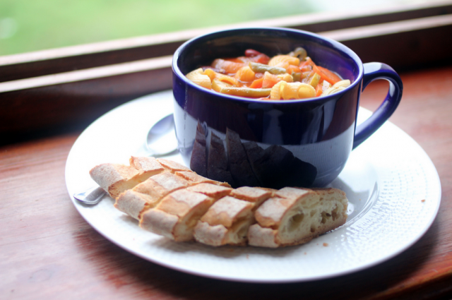 Minestrone freddo