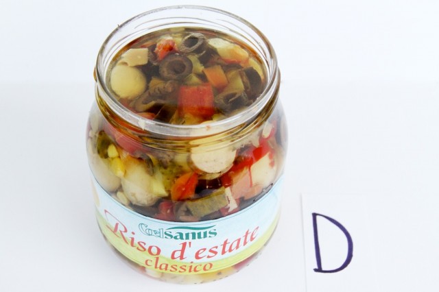 coelsanus, condimento per insalata di riso
