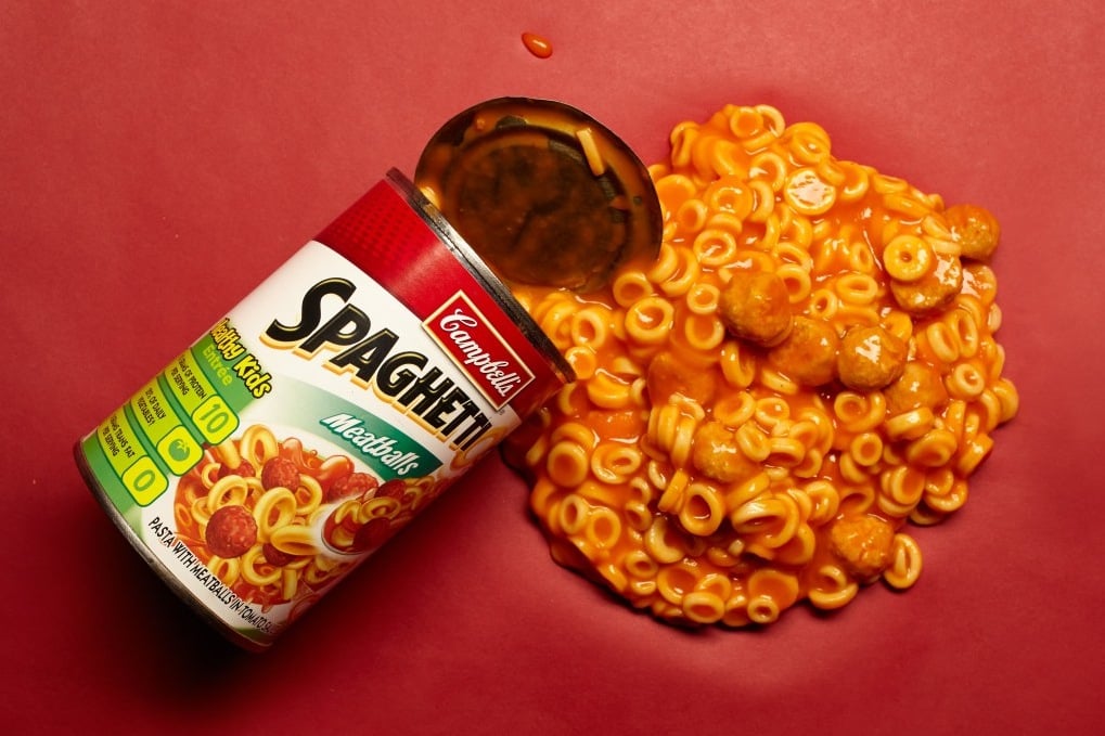 spaghettii meatballs, campbell