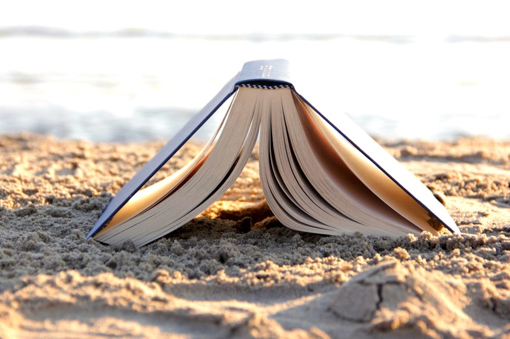 Libro sulla spiaggia