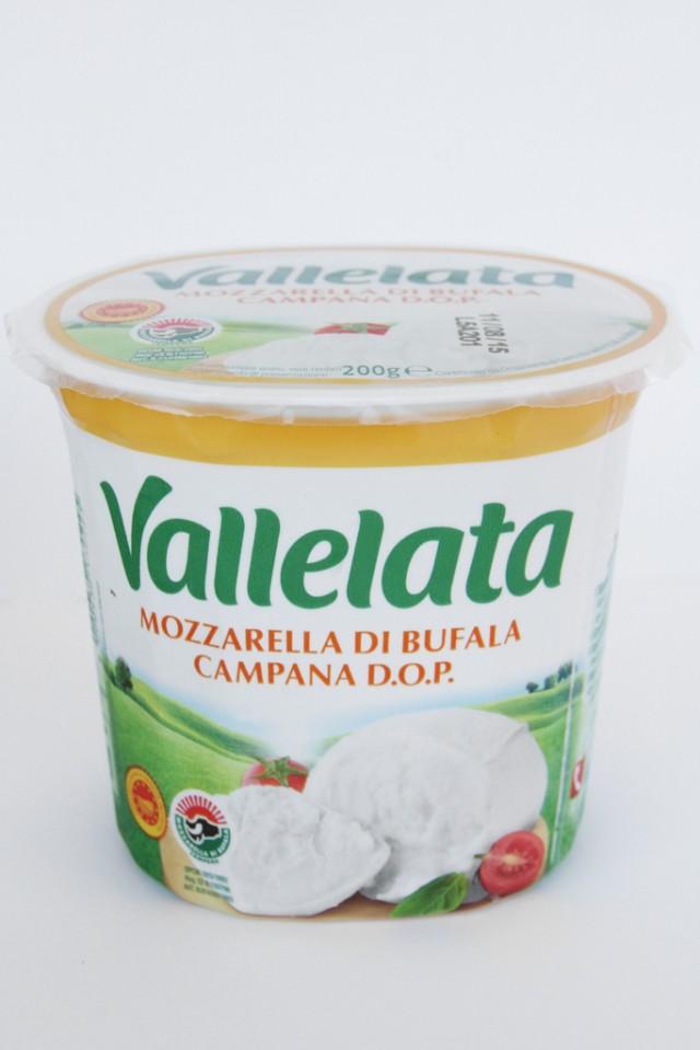 mozzarella di bufala vallelata