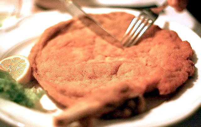 frittura cotoletta alla milanese