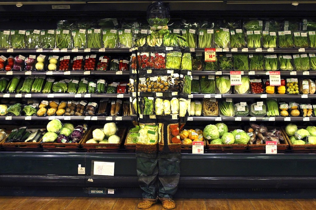 vegetariano o vegano al supermercato