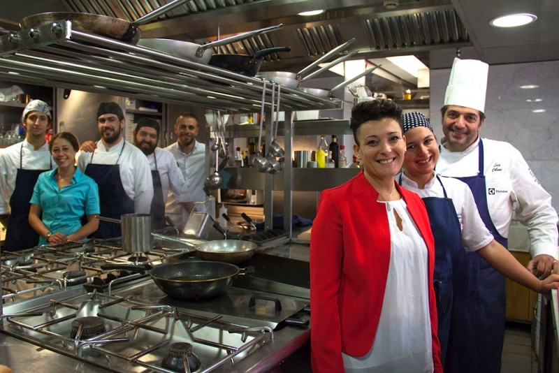 Ristorante Capo Santa Chiara, staff