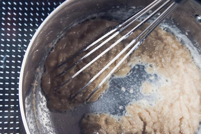 Soufflè alla toma, roux