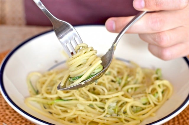spaghetti col cucchiaio