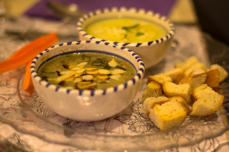 Zupa di porro e lenticchie