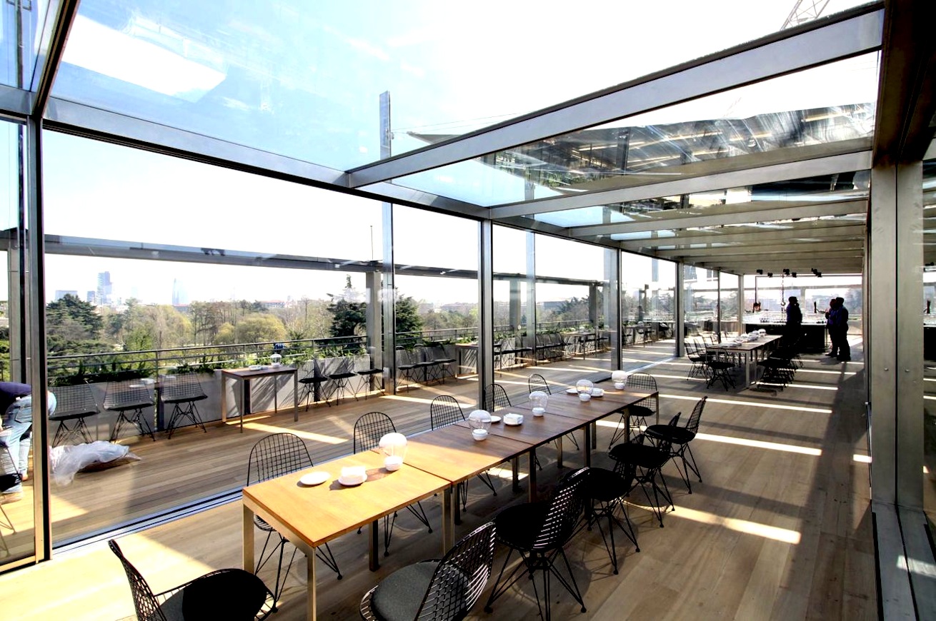 ristorante milano, terrazza