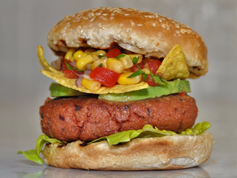 the vegetarian butcher, hamburger