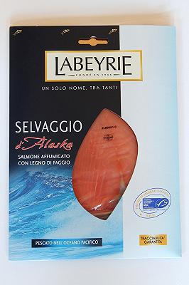 Labeyrie salmone prova assaggio