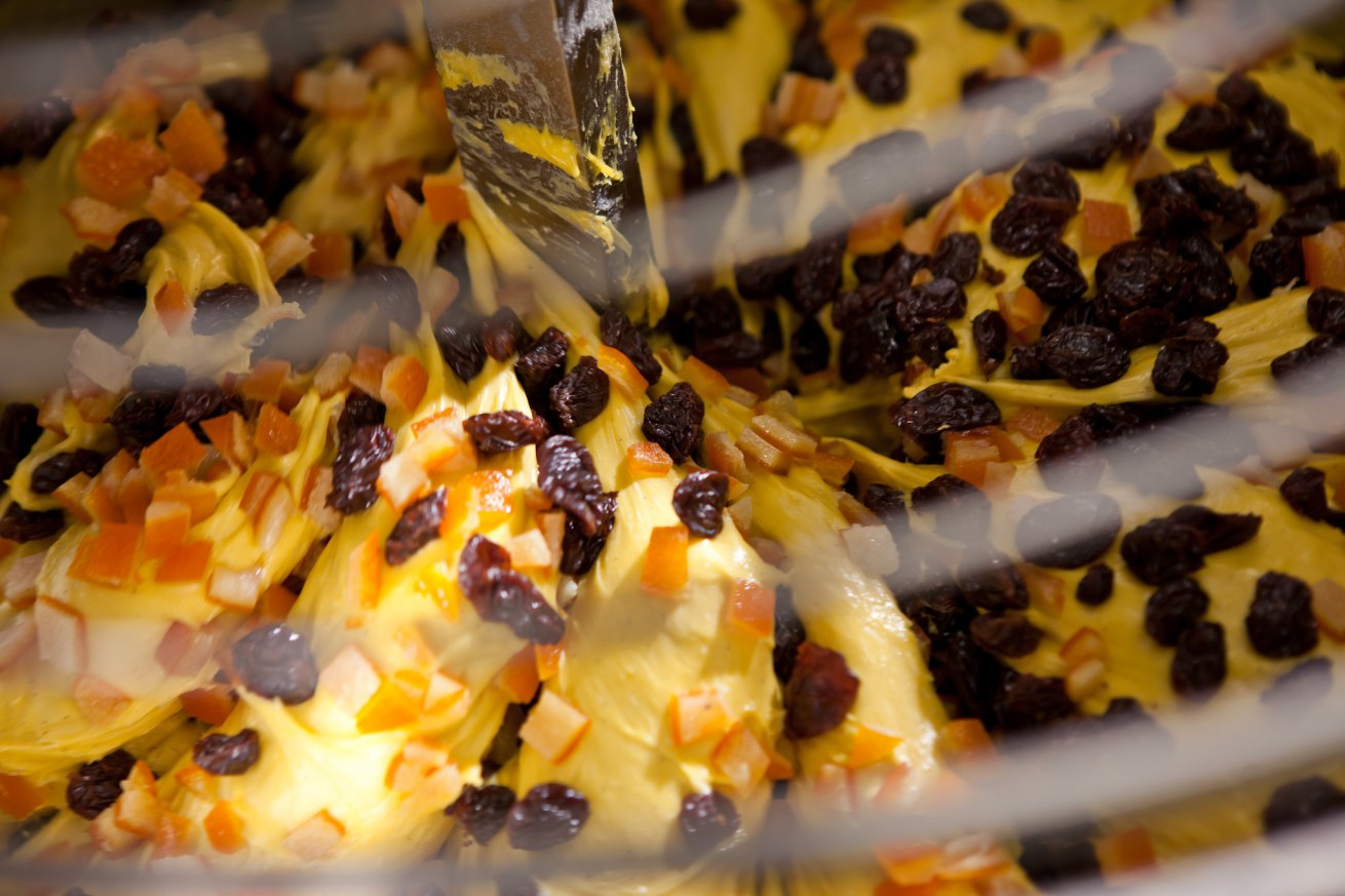 canditi e uvetta panettone i tigli