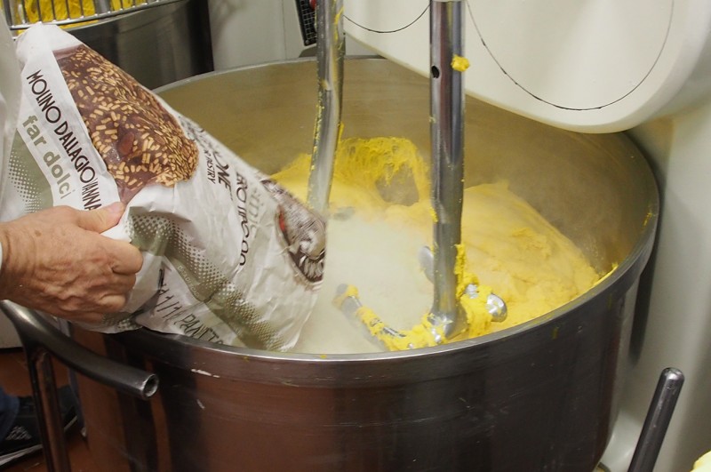farina impasto panettone massari