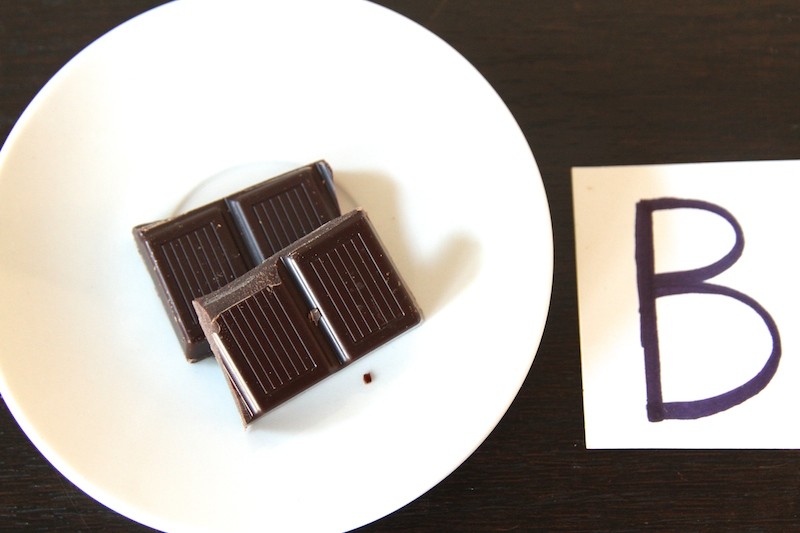 alce nero, cioccolato fondente 70%, prova assaggio