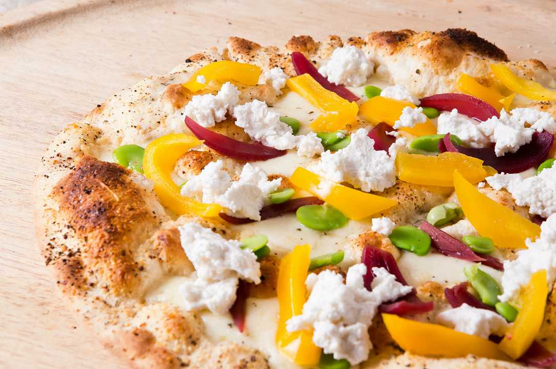 Pizza fatta in casa con il metodo Crunch per chi è a dieta