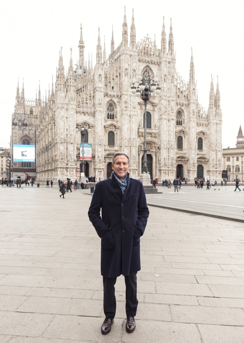 Howard Schultz a Milano