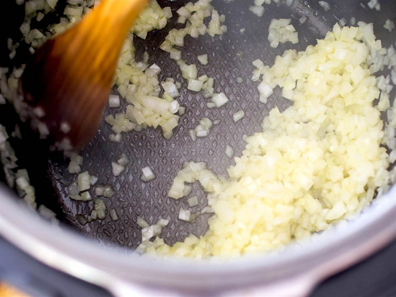 Risotto, soffritto