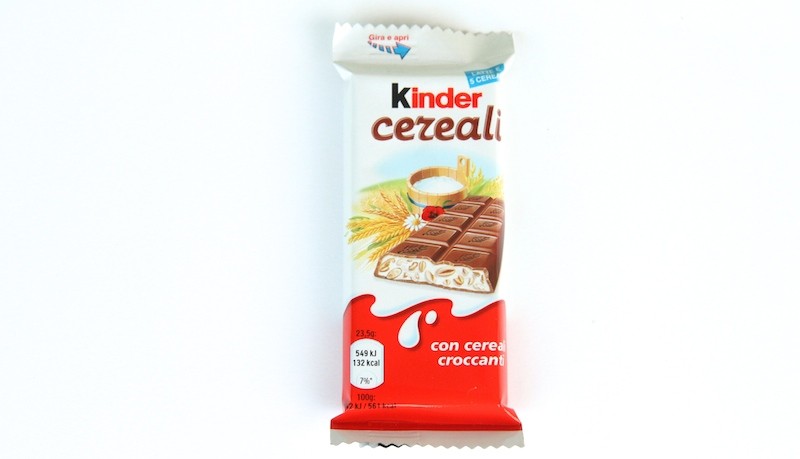 snack cioccolato, prova assaggio, kinder cereali