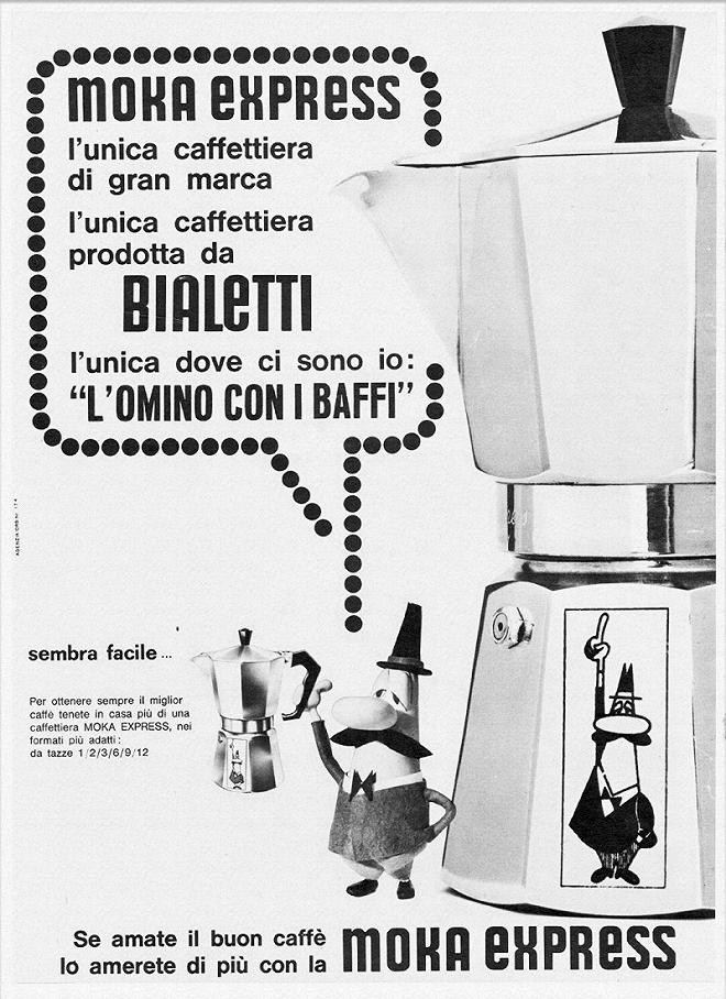 pubblicità Moka Bialetti