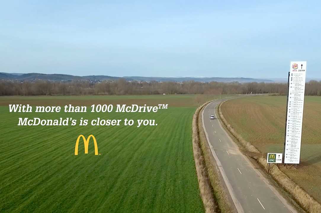 Pubblicità Burger King vs McDonald’s: quel che è fatto è rifatto