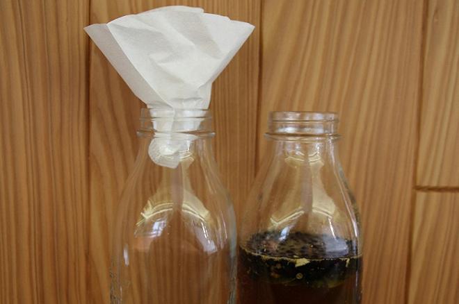dissapore gin fatto in casa filtro carta
