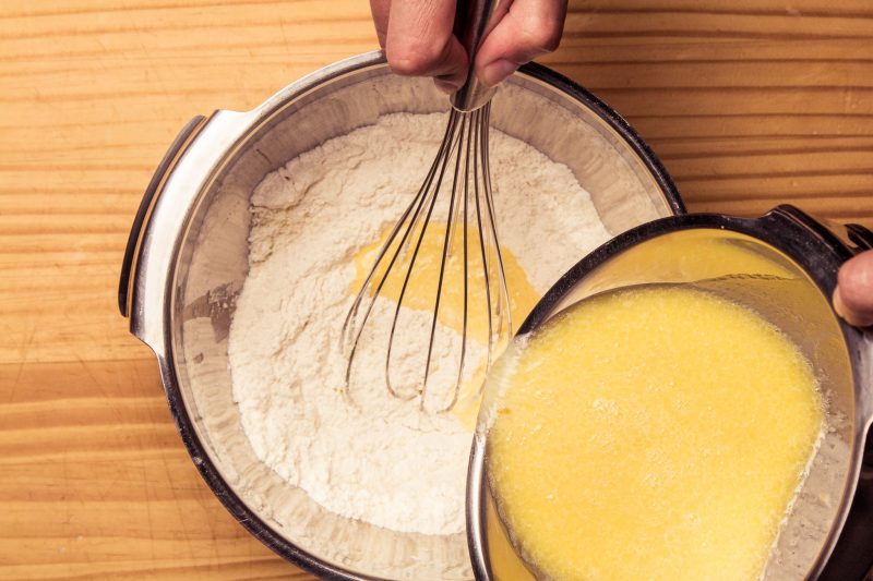 formare impasto muffin salati