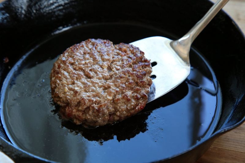 hamburger padella
