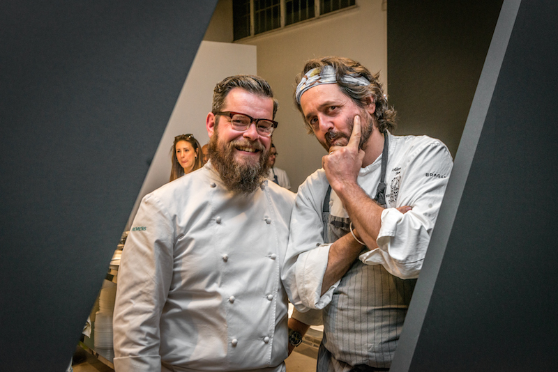 Da sx Eugenio Boer e Cristiano Tomei