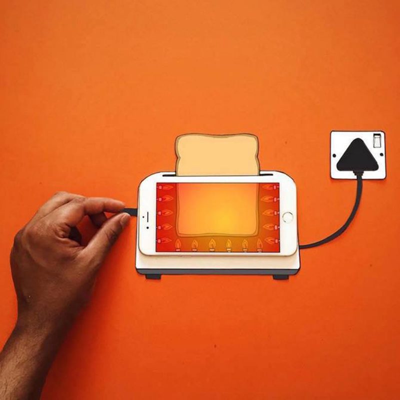iphone, toast, Anshuman Ghosh