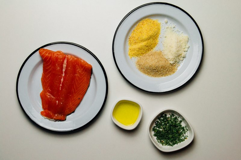 ingredienti salmone gratinato