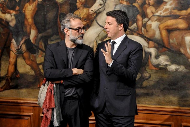 Bottura a Palazzo Chigi