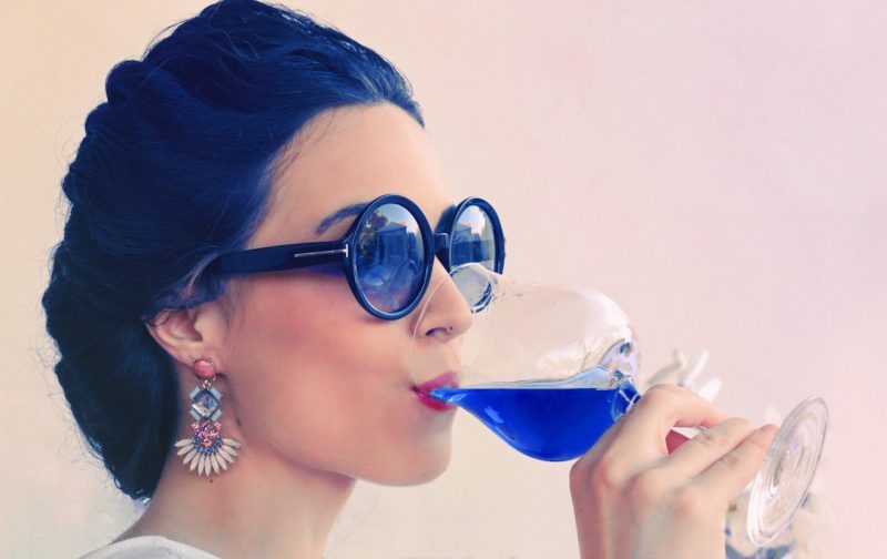 gik, il vino blu