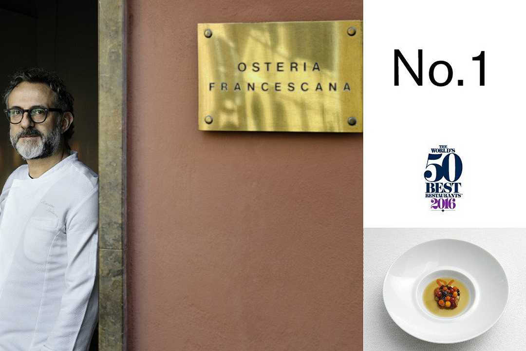 Massimo Bottura: il migliore del mondo per la 50 Best Restaurants
