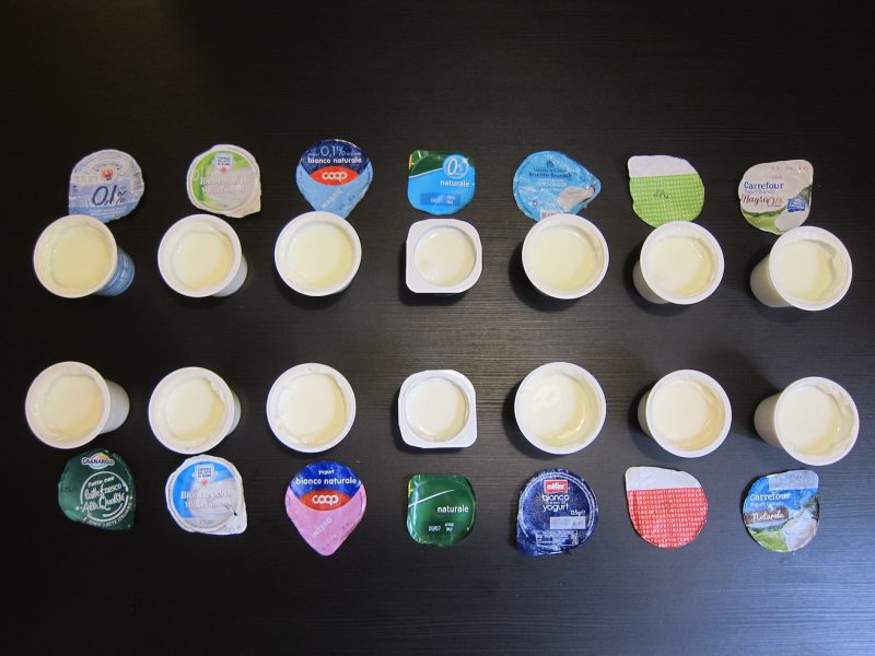 yogurt aperti