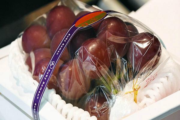 Perché in Giappone un grappolo d’uva può costare 9000 euro