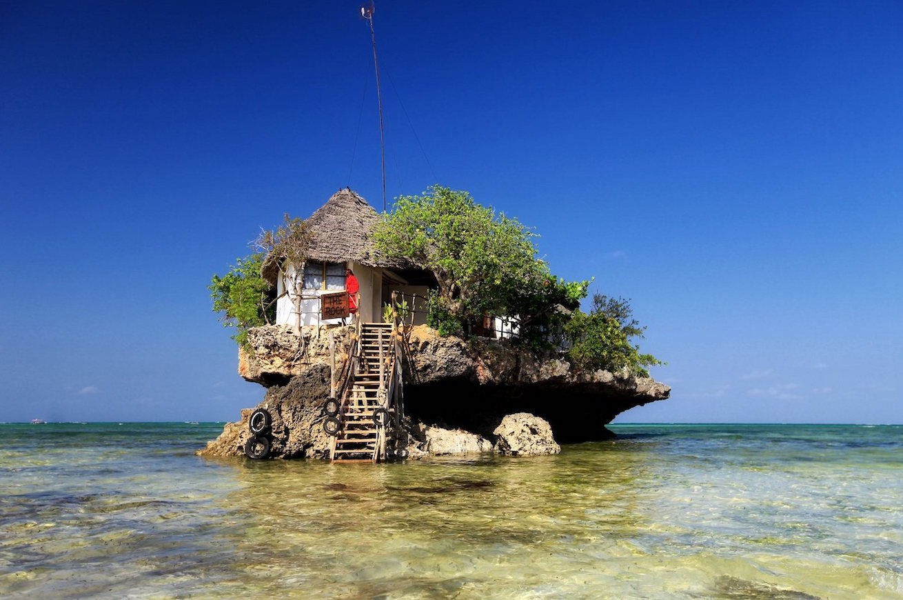 the rock, zanzibar