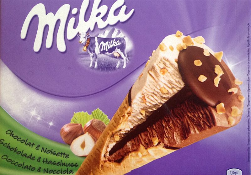 Cono cioccolato e nocciola