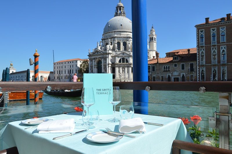 Gritti ristorante con vista su venezia