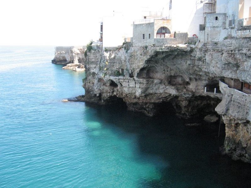 grotta palazzese, mare
