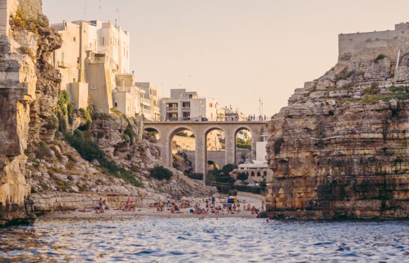 polignano a mare, spiaggia