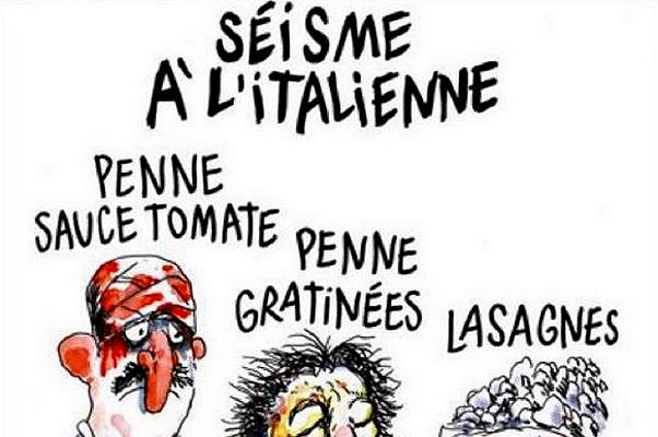 Perché Amatrice ha querelato Charlie Hebdo