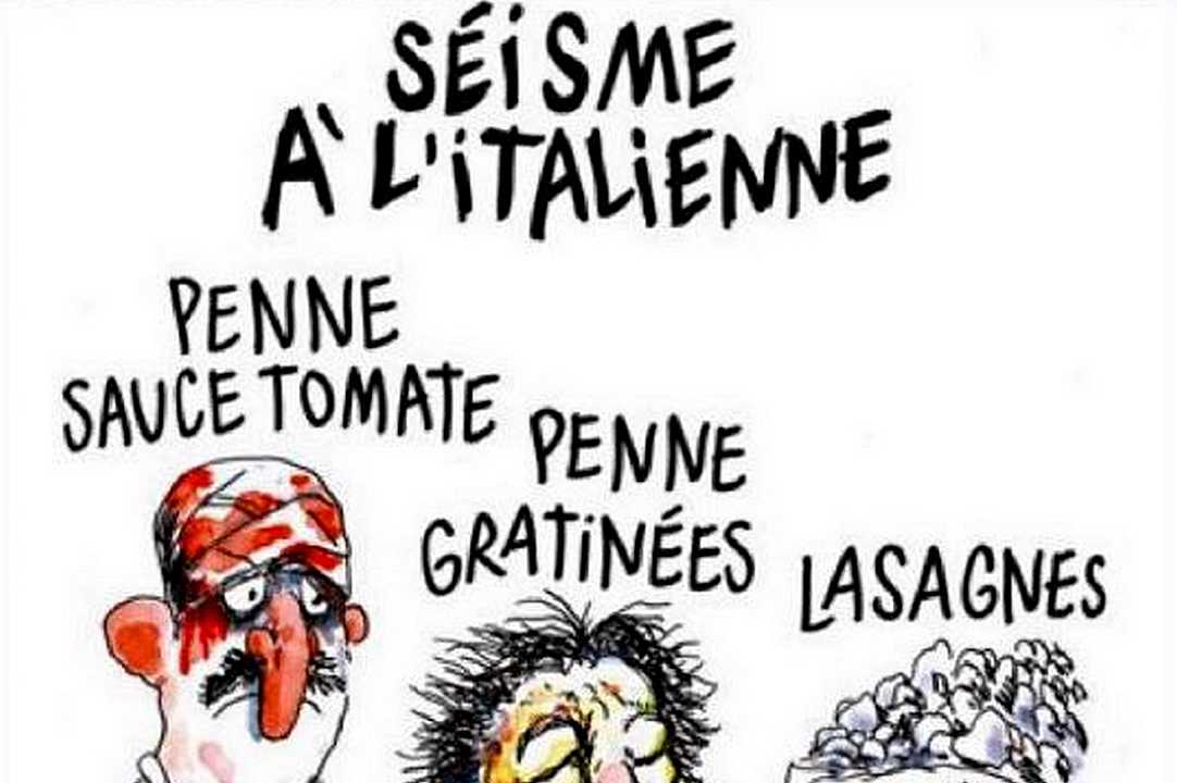 Perché Amatrice ha querelato Charlie Hebdo