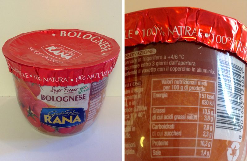 ragù pronto giovanni rana