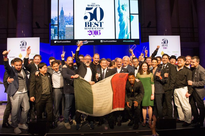 bottura numero 1, 50 best 2016