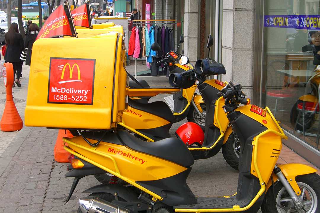 Il fast food di McDonald’s consegnato da UberEats
