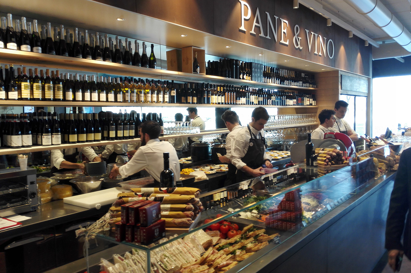 eataly trieste pane vino