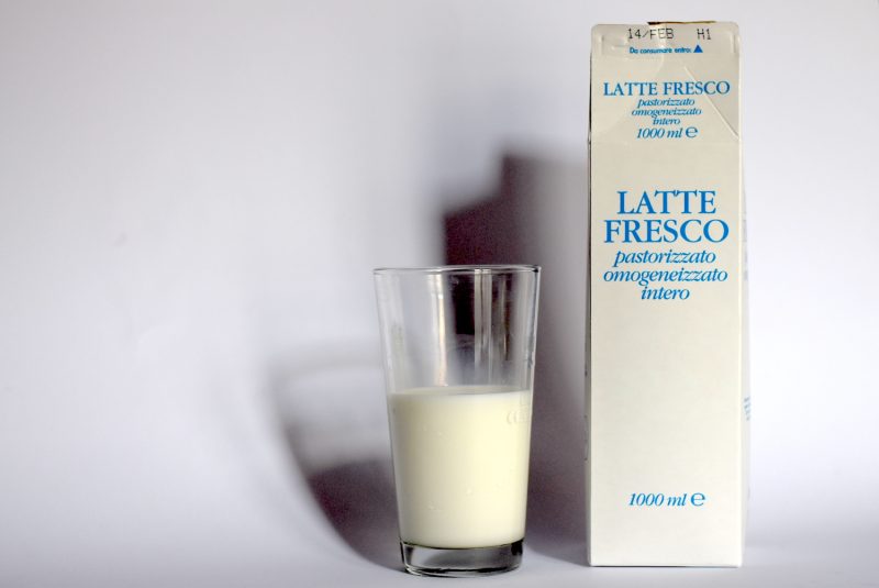 prova d'assaggio; latte; esselunga