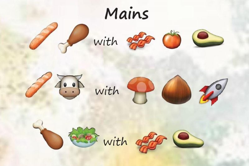 emoji menu