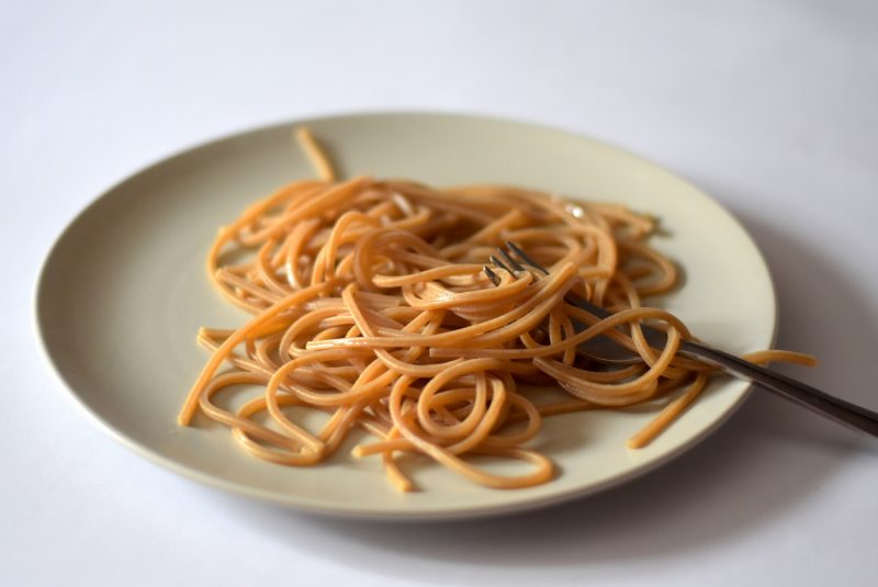 Prova d'assaggio pasta integrale; gragnano