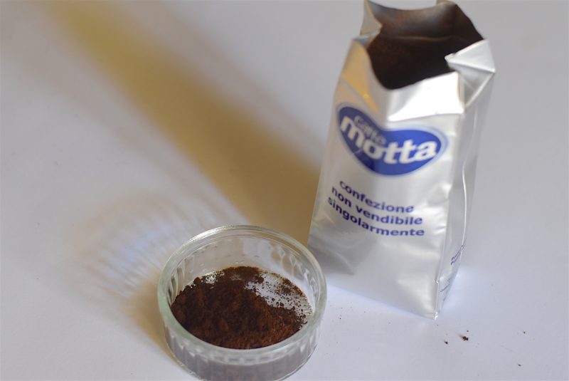 prova d'assaggio caffè; motta